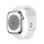 Apple Watch 8 45/Silver Steel/White Sport LTE - 1071000 - zdjęcie
